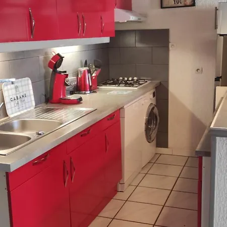 Сasa de vacaciones Rouge A La Climatisation Dans Toutes Les Pieces